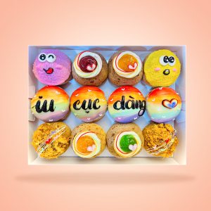 Set Sinh Nhật Mini 12 Bánh