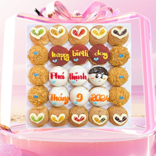 Set Trải 25 Bánh